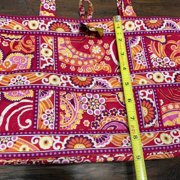 Vera Bradley Raspberry Fizz pink paisley purse bag - Picture 6 of 13
